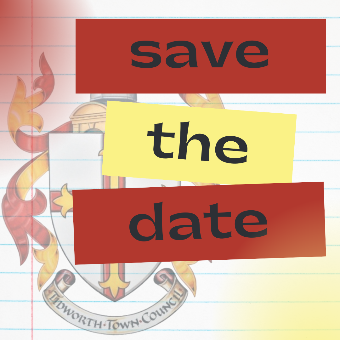 Save the Date - Tidworth Town Council